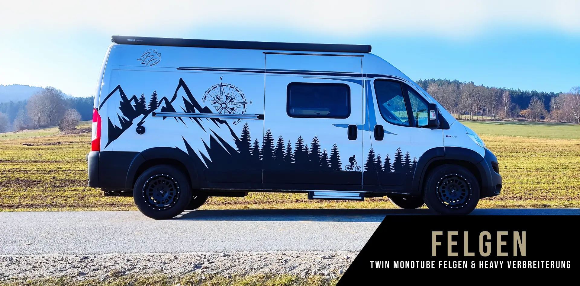 Twin Monotube Project Felgen und Heavy Verbreiterungen